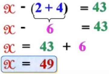 Cách giải các dạng toán tìm X - Toán lớp 3-17